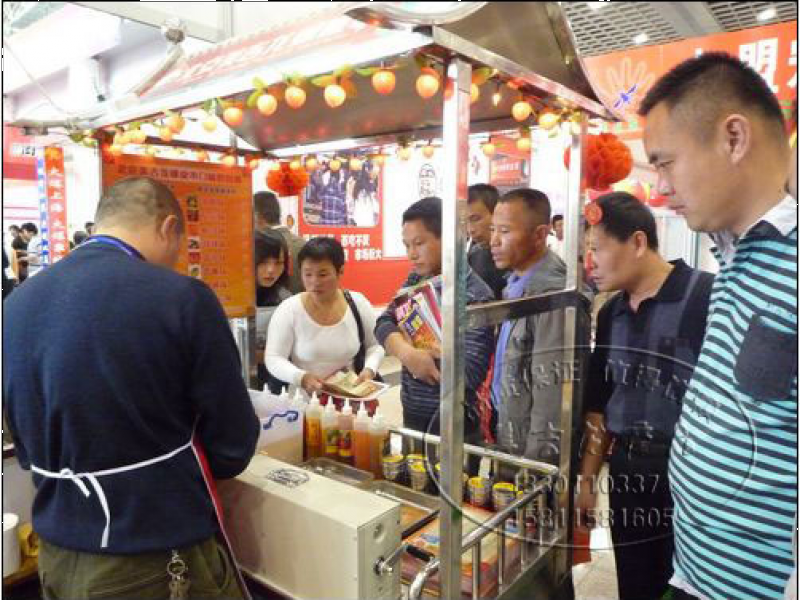 美吉龍旋轉薯塔機品牌效果展示