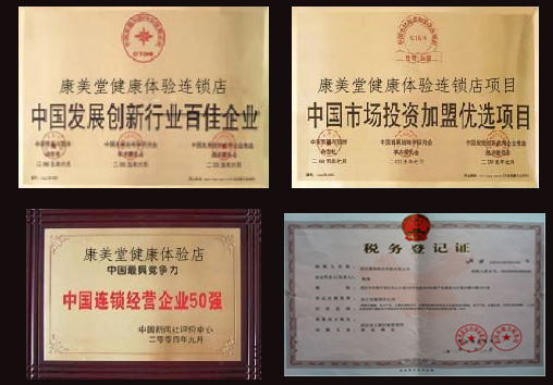 康美堂養生保健用品公司企業榮譽