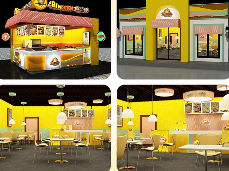繽點泡芙店鋪設(shè)計圖