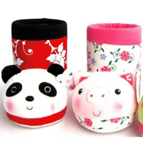 智多星毛絨可愛創意筆筒