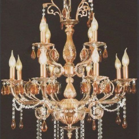 布萊克鍍金歐式蠟燭燈