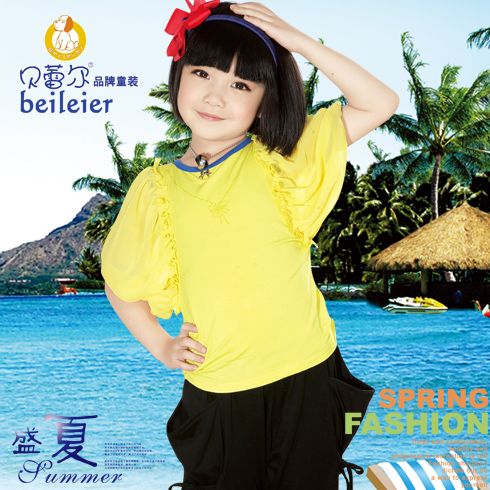 貝蕾爾時尚蝴蝶袖上衣
