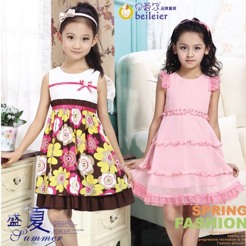 甜美氣質荷葉蕾絲花邊連衣裙??