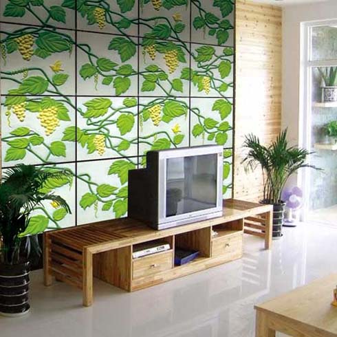 雅詩(shī)3D背景墻-珠聯(lián)璧合