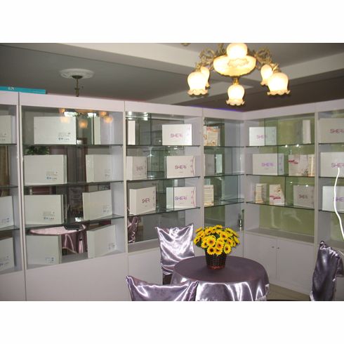 喜麗湖北武昌店內展示 　　