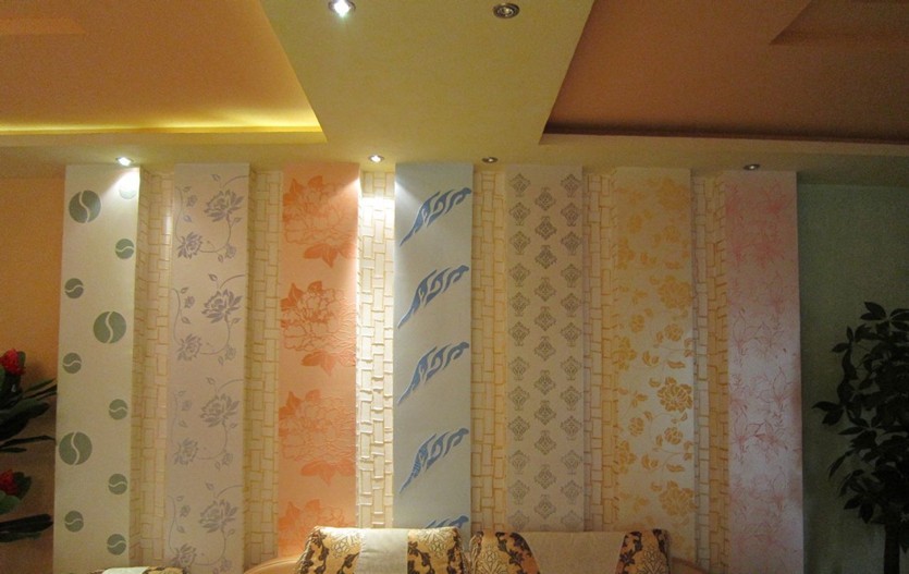 “質感壓花”液體壁紙