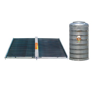 鑫華陽光太陽能熱水工程聯箱