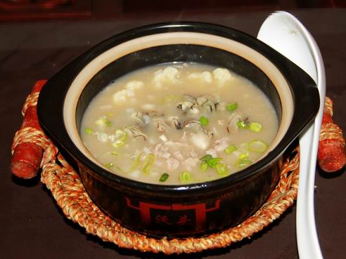 沃頭蠔干粥-生蠔瘦肉粥&nbsp;&nbsp;&nbsp;&nbsp;