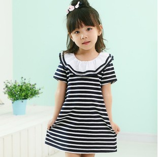 伊布熊海軍學院風連衣裙