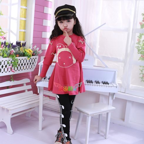 女童長衣休閑風