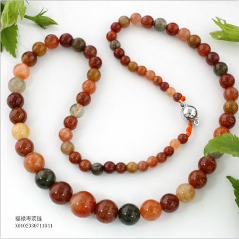 鉑晶爾曼福祿壽項鏈