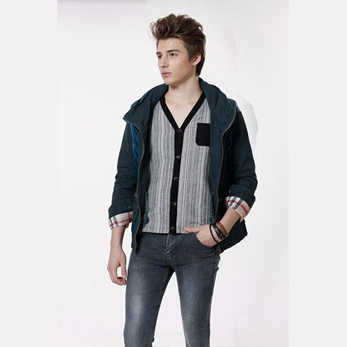 泰瑪斯時(shí)尚炫彩變色牛仔褲