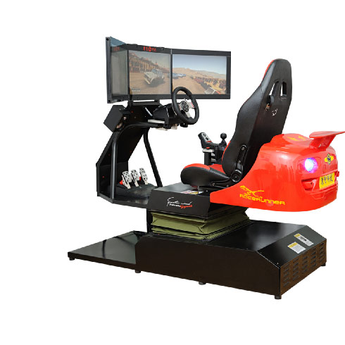 三屏式多功能型汽車駕駛模擬器