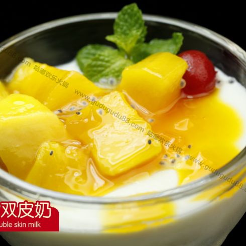 芒果雙皮奶 