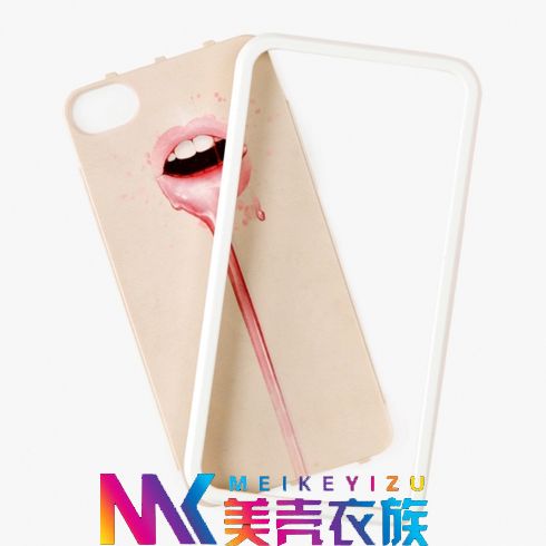 美殼衣族唇齒白框創意系列