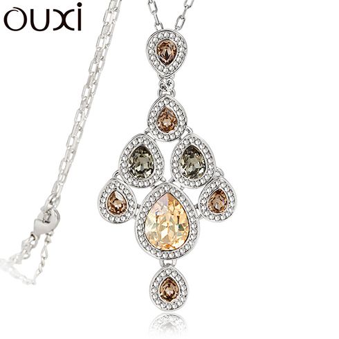 孔雀開屏毛衣鏈