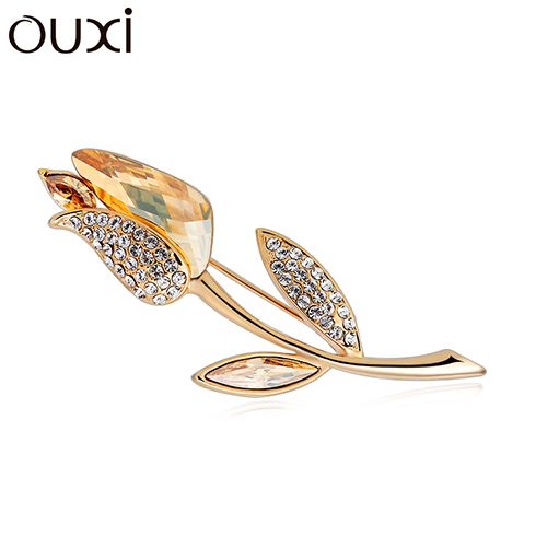 優雅郁金香胸針