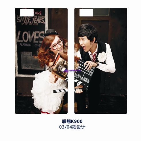 聯想K900情侶手機殼設計