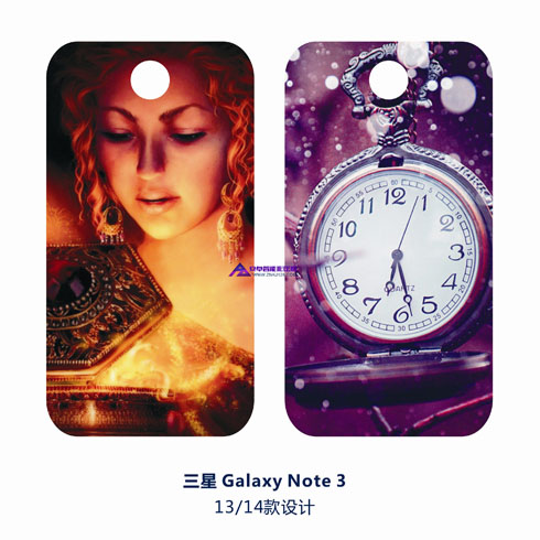 三星 Note個性圖片手機殼設計
