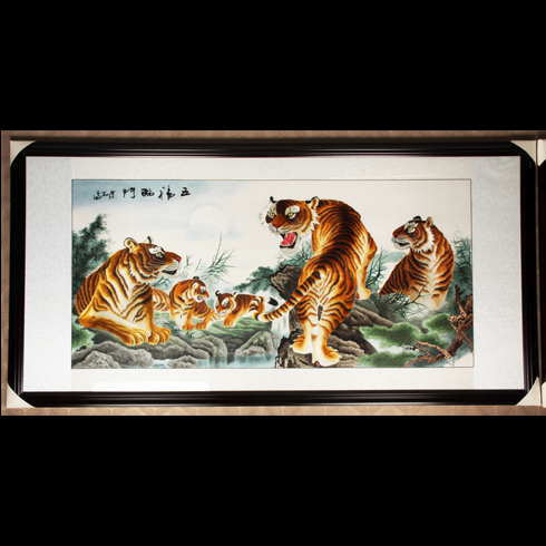 關公福佑手工藝品-晉繡