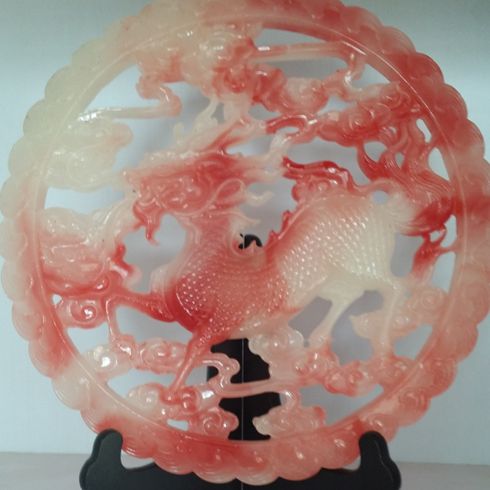 歸德水晶建材-麒麟擺件