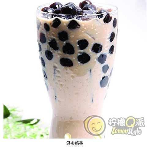 檸檬Q派經典奶茶