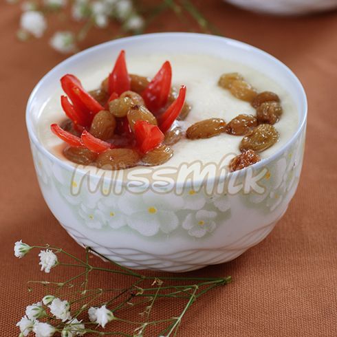 missmilk-酸奶水果粥