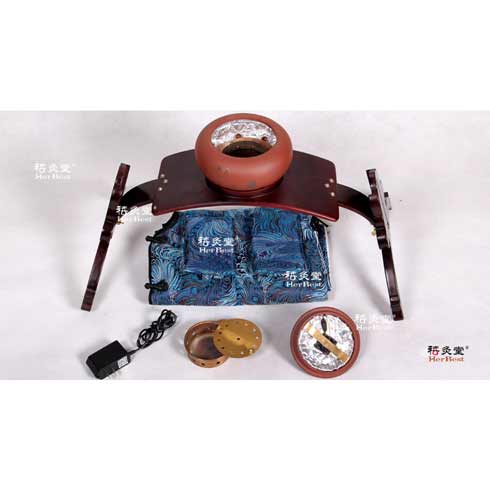 禧灸堂紫砂溫灸儀（傳統手法）