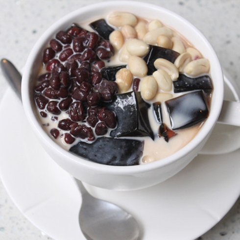 轉角故事紅豆仙草凍