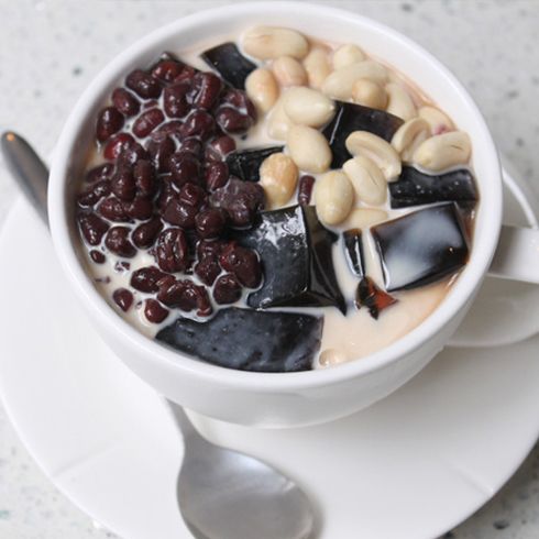 轉角故事紅豆仙草凍