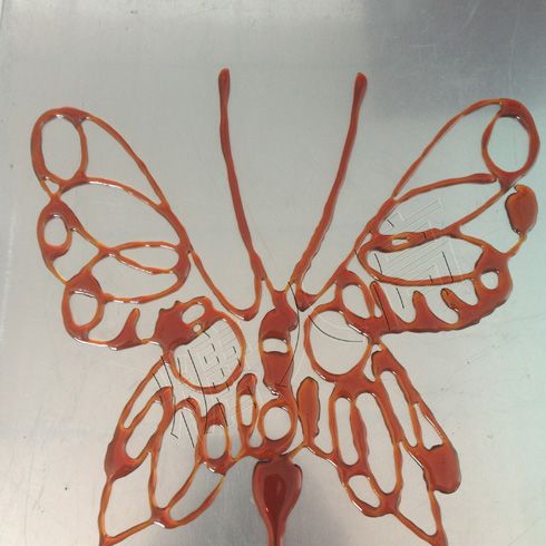 糖人高智能糖畫機—花蝴蝶