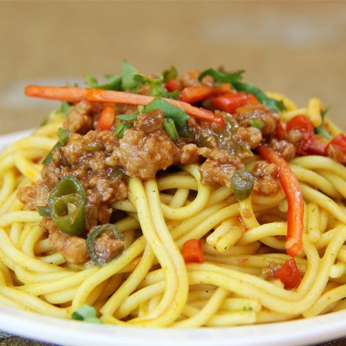 執著的八戒與大力杯面