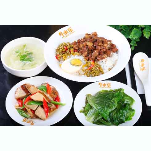 斗米樂(lè)快餐-中臺(tái)式快餐-斗米樂(lè)鹵肉飯