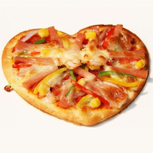掌上披薩店產品-心形披薩