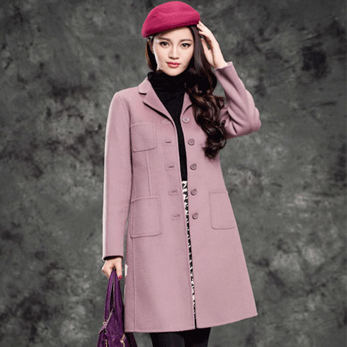 薇蓮女裝產品-薇蓮女裝長款開衫大衣