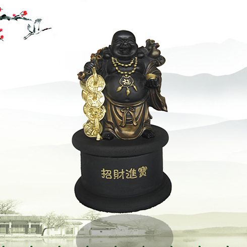 低碳客凈化產品-活性炭招財佛