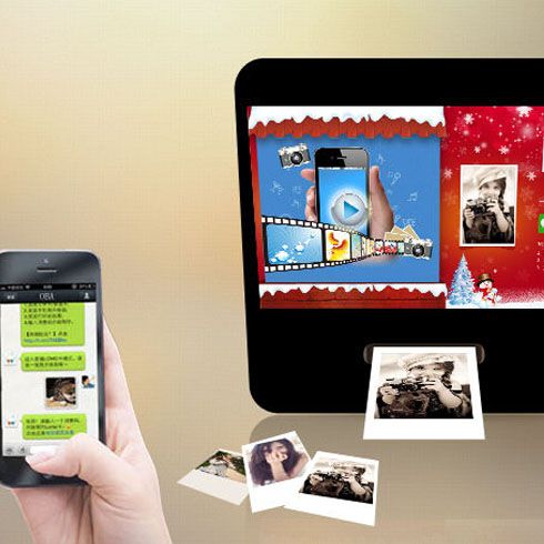 神動微信打印機產品-數碼微信打印機