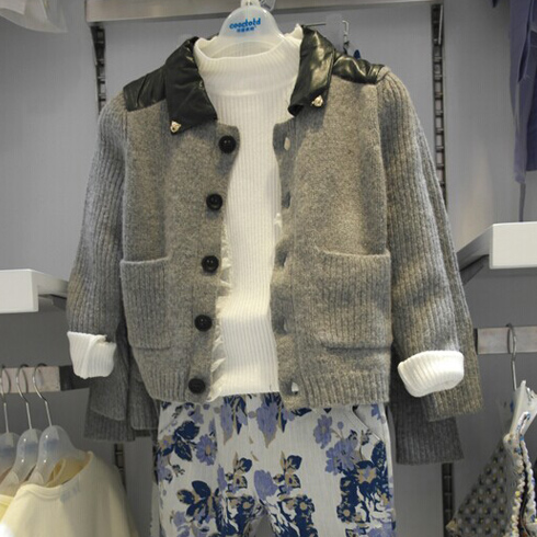 潮童天地童裝產品-孩童針織衫外套