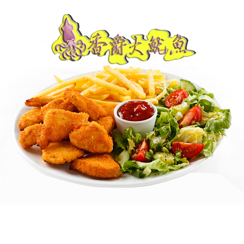 香爵大魷魚產品-炸雞塊