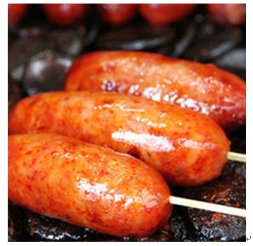 阿里山石烤香腸產品-墨魚香腸