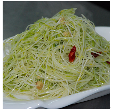 中農藍天有機芽苗菜產品-綠豆芽菜