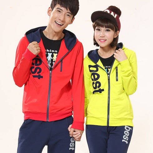 龍子印情侶親子裝產品-情侶套裝休閑裝