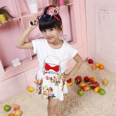 巴歐巴歐變色童裝產品-巴歐巴歐變色童裝夏季T恤短裙