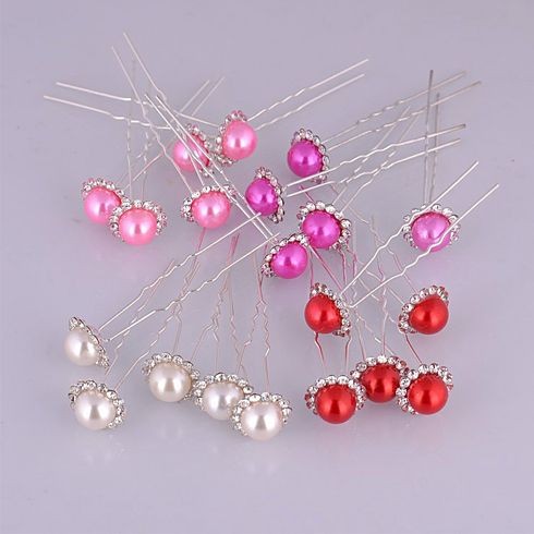 格調女王整體造型館項目-珍珠鑲鉆插針發簪