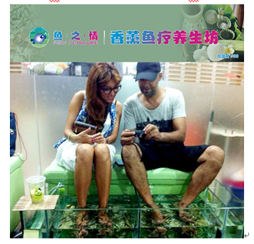 魚之情香薰魚療養生產品-魚之情香薰魚療足浴