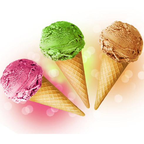 愛意濃冰淇淋產品-手握冰淇淋