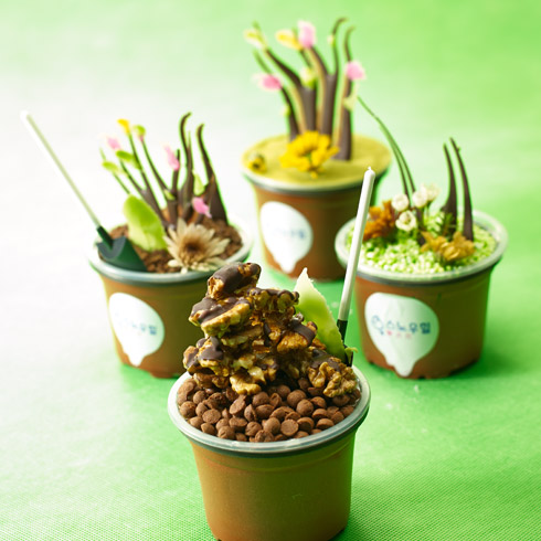 雪之丘美色冰淇淋產品-盆栽冰淇淋