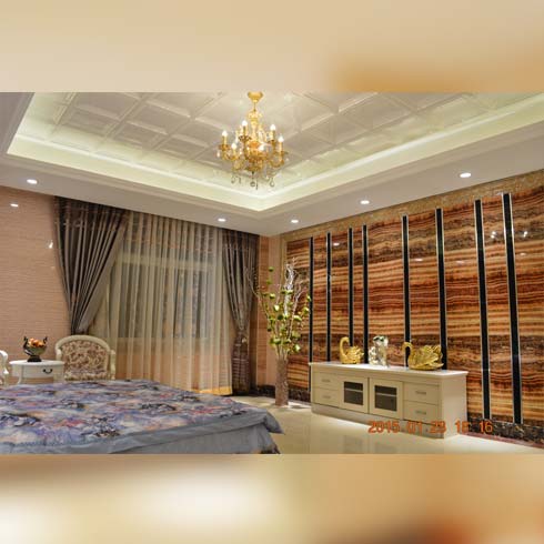 大溪地創意有氧石材產品系列-臥室墻面裝飾