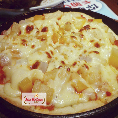 阿貝茲手工薄餅披薩產品-水果芝士披薩