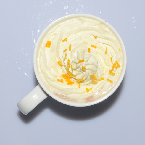 湯姆約客咖啡館產品-湯姆約客橙香熱可可